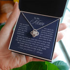 To My Mom Necklace Gifts from Son - Mother's Day, Birthday Gift for Mom