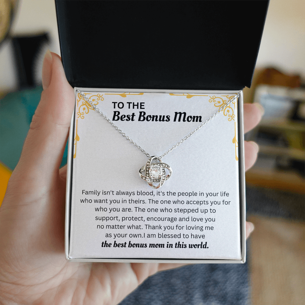 Mothers Day Gifts For Mom From Son Daughter - Loving Mother Necklace With Heartfelt Message & Lighted Box