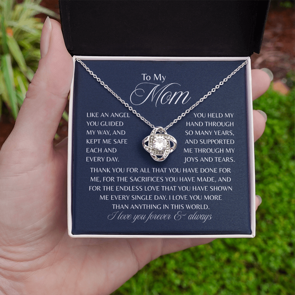 To My Mom Necklace Gifts from Son - Mother's Day, Birthday Gift for Mom