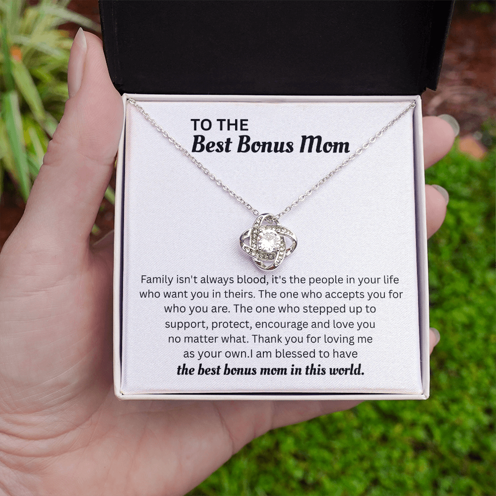 Gifts For Mom From Son Daughter | Loving Mother Necklace With Heartfelt Message & Lighted Box