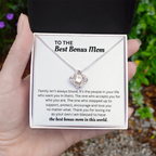 Gifts For Mom From Son Daughter | Loving Mother Necklace With Heartfelt Message & Lighted Box
