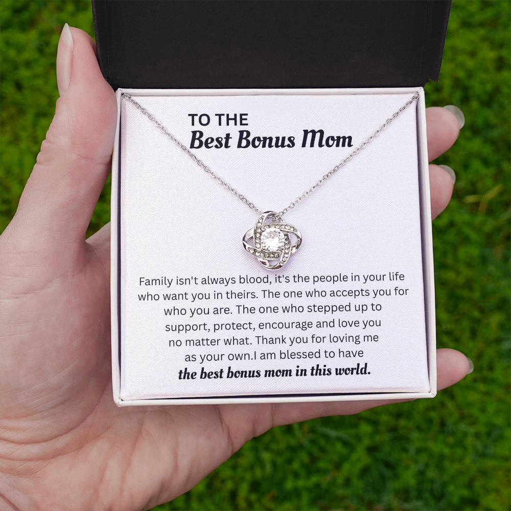 Gifts For Mom From Son Daughter | Loving Mother Necklace With Heartfelt Message & Lighted Box