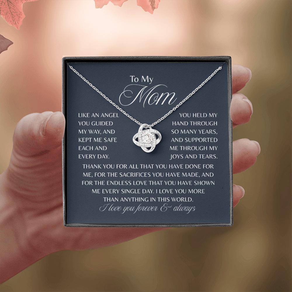 To My Mom Necklace Gifts from Son - Mother's Day, Birthday Gift for Mom
