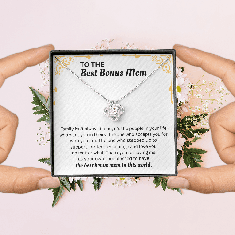 Mothers Day Gifts For Mom From Son Daughter - Loving Mother Necklace With Heartfelt Message & Lighted Box