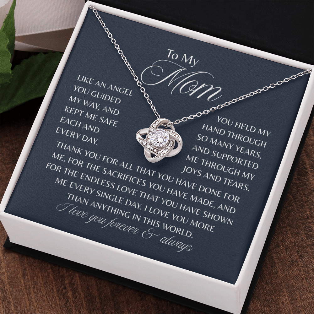 To My Mom Necklace Gifts from Son - Mother's Day, Birthday Gift for Mom