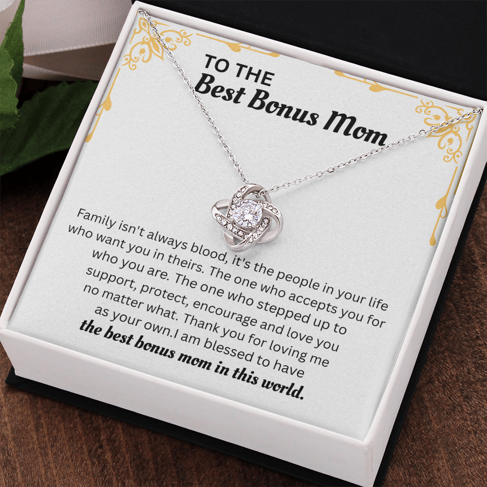 Mothers Day Gifts For Mom From Son Daughter - Loving Mother Necklace With Heartfelt Message & Lighted Box