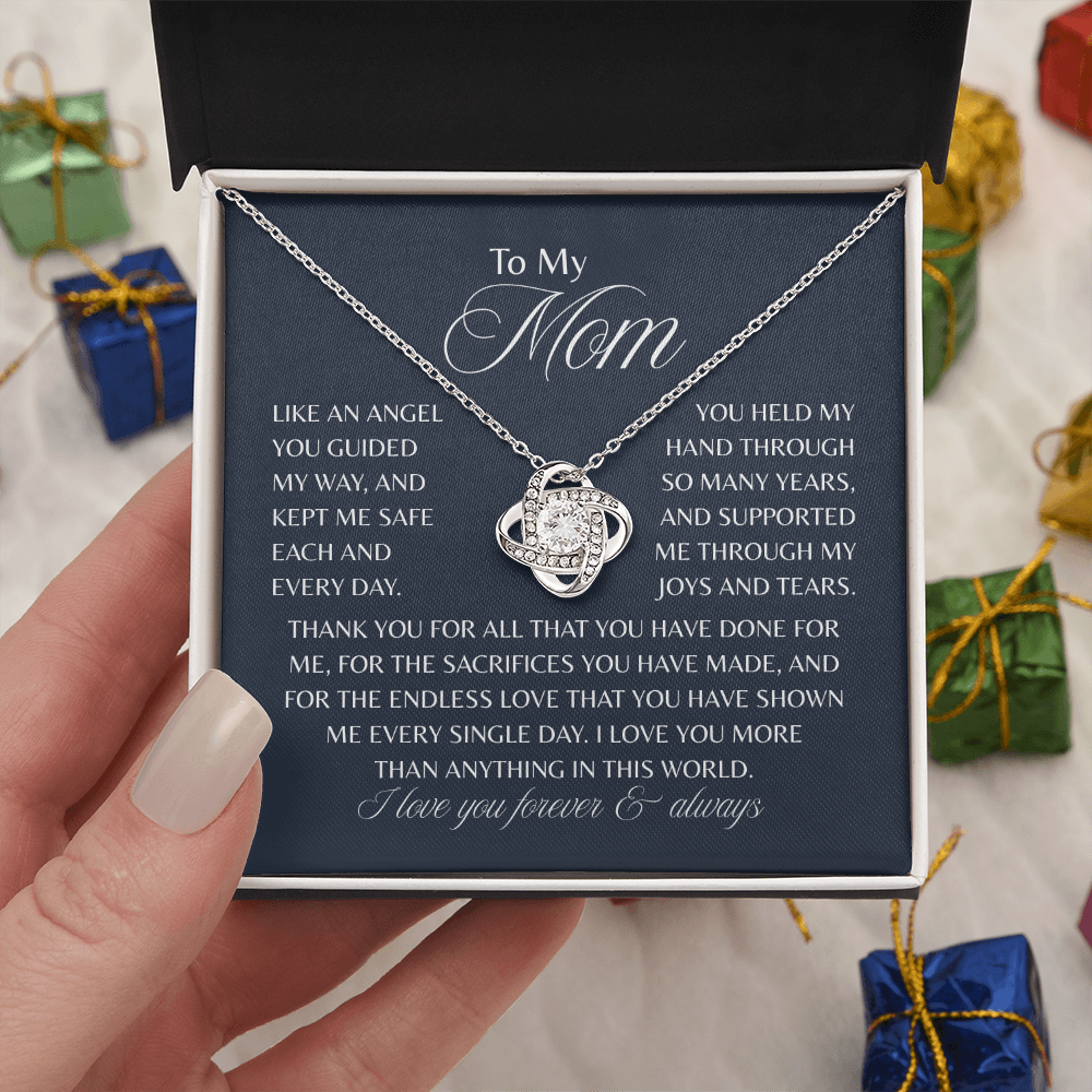 To My Mom Necklace Gifts from Son - Mother's Day, Birthday Gift for Mom