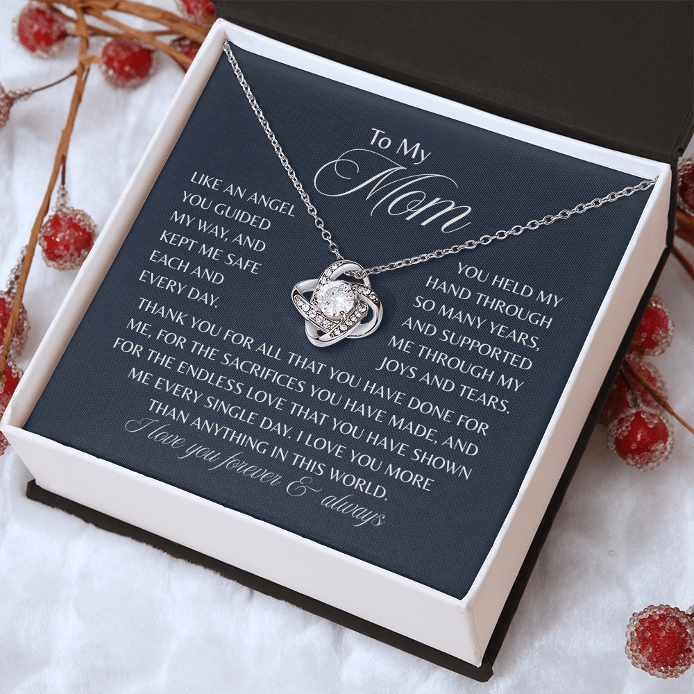 To My Mom Necklace Gifts from Son - Mother's Day, Birthday Gift for Mom