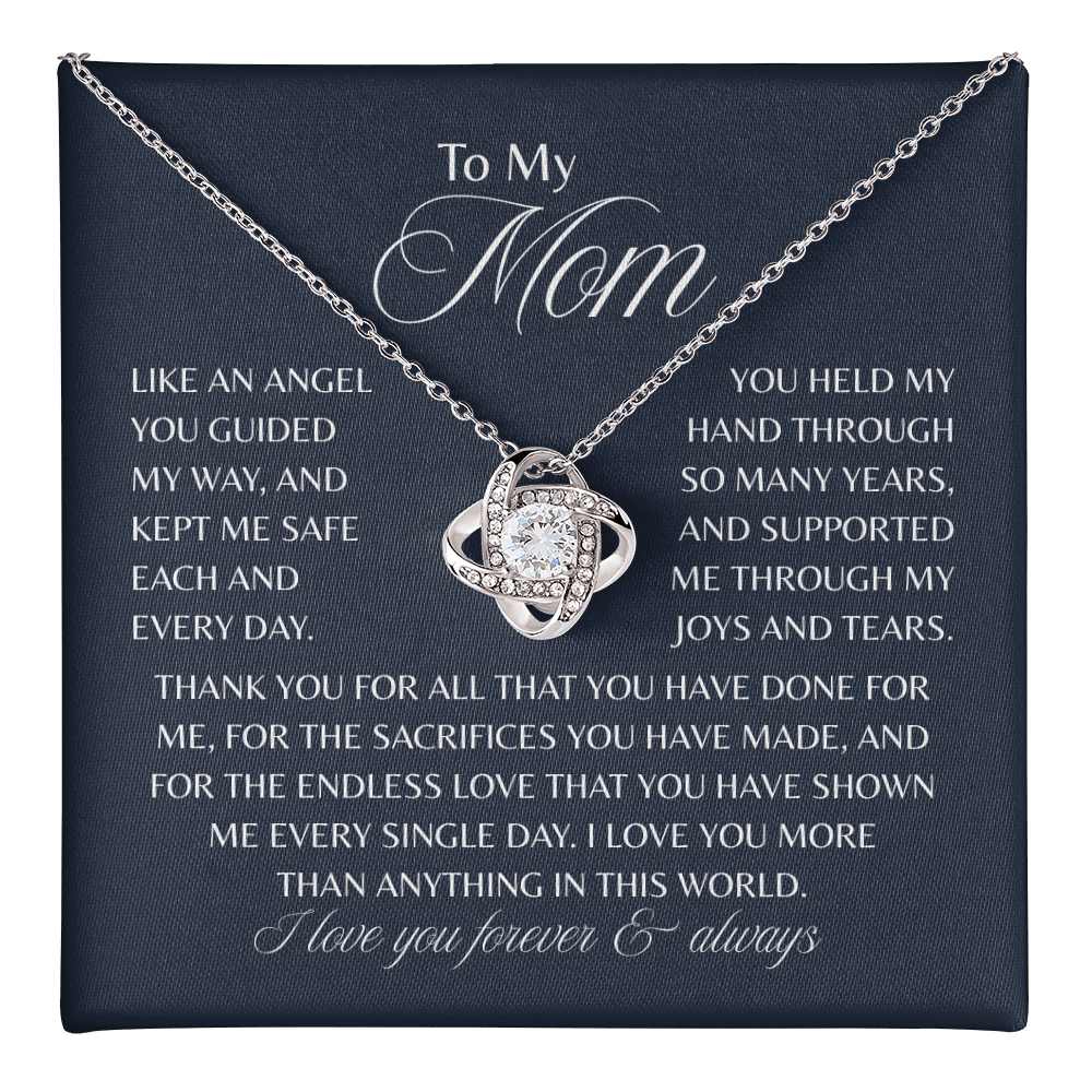 To My Mom Necklace Gifts from Son - Mother's Day, Birthday Gift for Mom