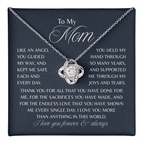 To My Mom Necklace Gifts from Son - Mother's Day, Birthday Gift for Mom