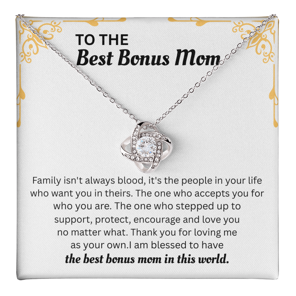 Mothers Day Gifts For Mom From Son Daughter - Loving Mother Necklace With Heartfelt Message & Lighted Box