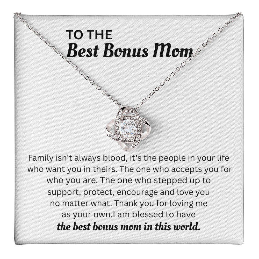 Gifts For Mom From Son Daughter | Loving Mother Necklace With Heartfelt Message & Lighted Box