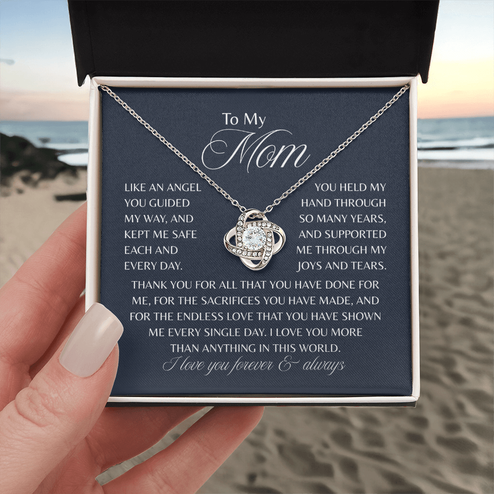 To My Mom Necklace Gifts from Son - Mother's Day, Birthday Gift for Mom