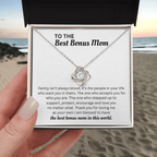 Gifts For Mom From Son Daughter | Loving Mother Necklace With Heartfelt Message & Lighted Box