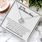 Gifts For Mom From Son Daughter | Loving Mother Necklace With Heartfelt Message & Lighted Box