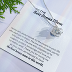 Gifts For Mom From Son Daughter | Loving Mother Necklace With Heartfelt Message & Lighted Box