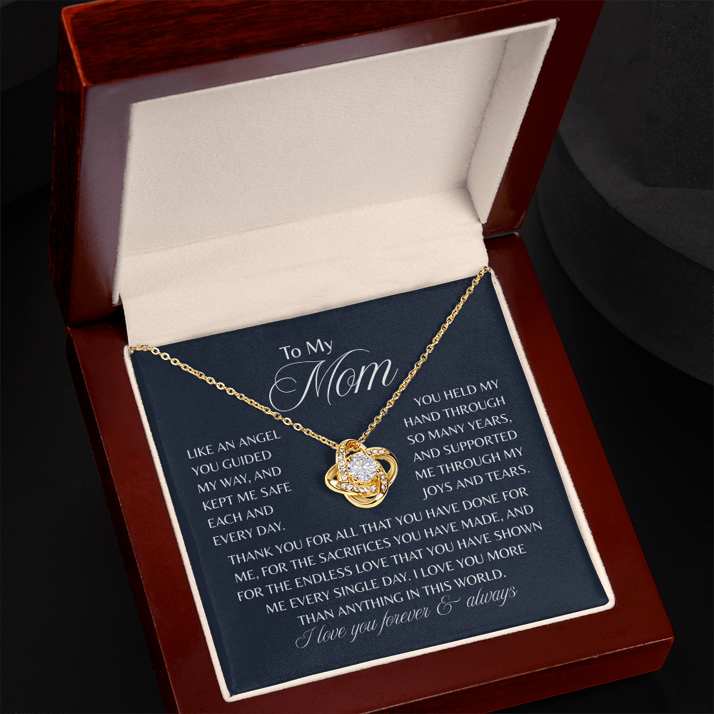 To My Mom Necklace Gifts from Son - Mother's Day, Birthday Gift for Mom