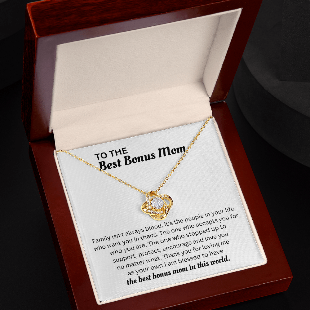 Gifts For Mom From Son Daughter | Loving Mother Necklace With Heartfelt Message & Lighted Box