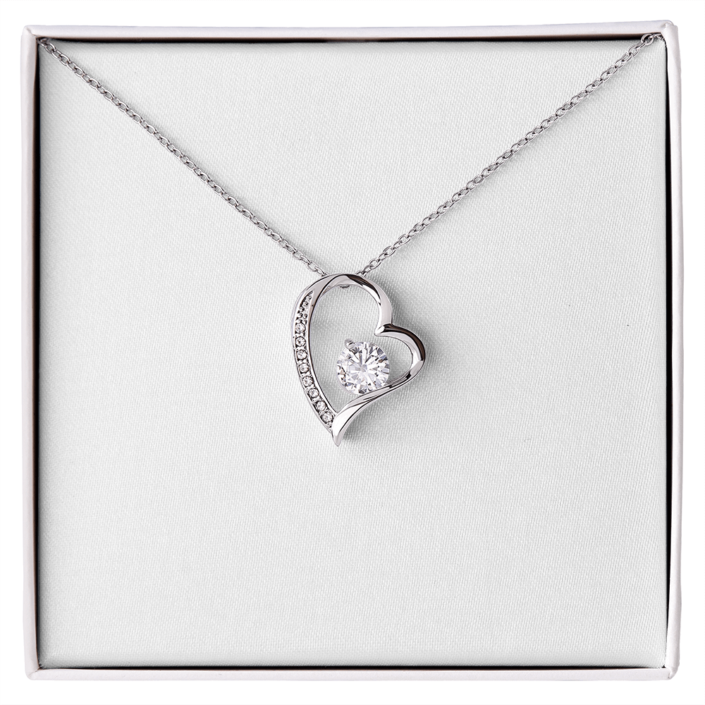 Forever Love Necklace with a Luxury  Box - Gift For Anniversary, Birthday, Christmas or Valentine Day