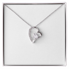 Forever Love Necklace with a Luxury  Box - Gift For Anniversary, Birthday, Christmas or Valentine Day