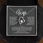 To My Wife - Gift Necklace For Wife - Meeting You Was Fate