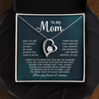 To My Mom Necklace Gifts - Gift for Mom from Son - Mother's Day Gift for Mom