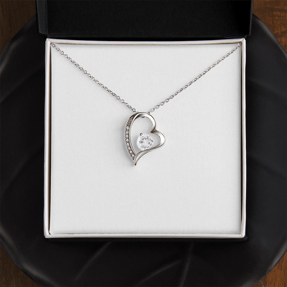 Forever Love Necklace with a Luxury  Box - Gift For Anniversary, Birthday, Christmas or Valentine Day