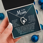 To My Mom Necklace Gifts - Gift for Mom from Son - Mother's Day Gift for Mom