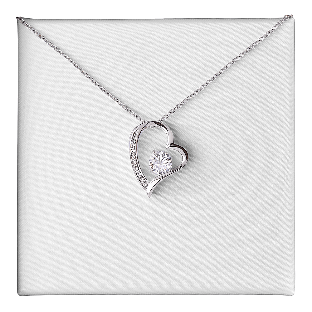 Forever Love Necklace with a Luxury  Box - Gift For Anniversary, Birthday, Christmas or Valentine Day