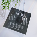 To My Wife - Gift Necklace For Wife - Meeting You Was Fate