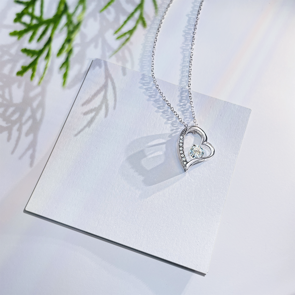 Forever Love Necklace with a Luxury  Box - Gift For Anniversary, Birthday, Christmas or Valentine Day