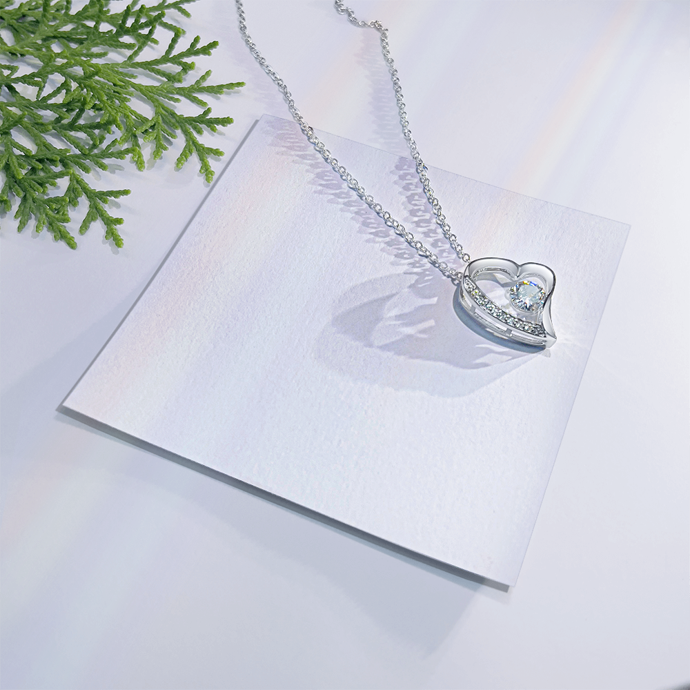 Forever Love Necklace with a Luxury  Box - Gift For Anniversary, Birthday, Christmas or Valentine Day