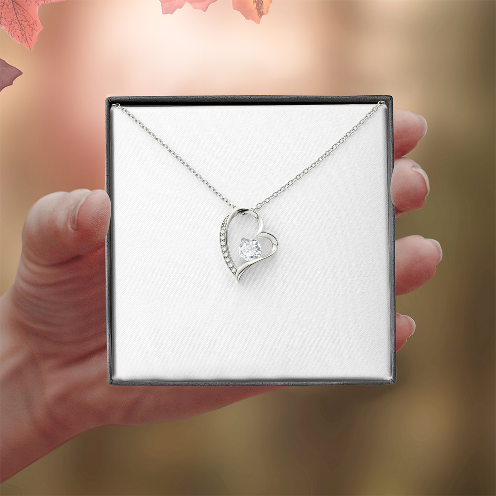 Forever Love Necklace with a Luxury  Box - Gift For Anniversary, Birthday, Christmas or Valentine Day