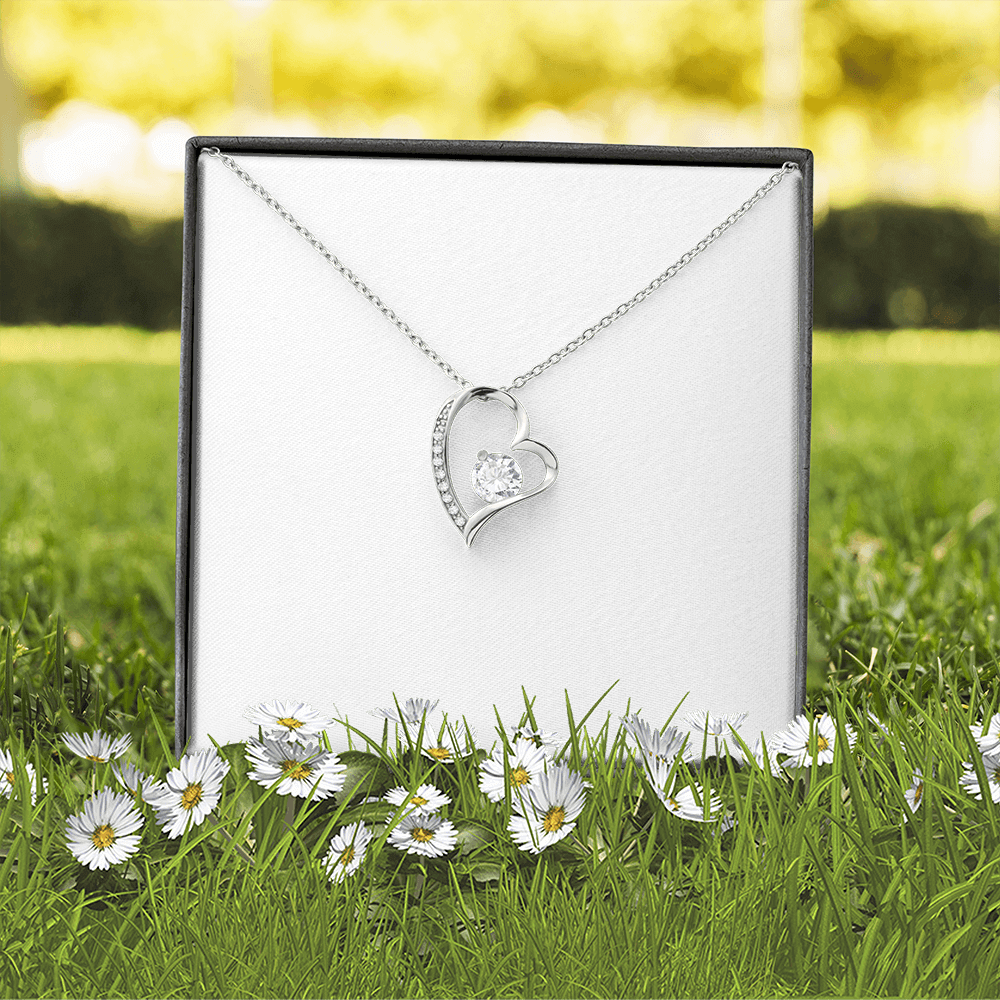 Forever Love Necklace with a Luxury  Box - Gift For Anniversary, Birthday, Christmas or Valentine Day