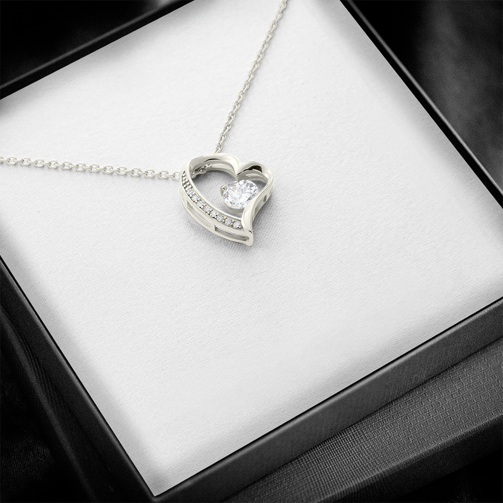Forever Love Necklace with a Luxury  Box - Gift For Anniversary, Birthday, Christmas or Valentine Day