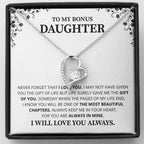 Gift For Daughter Necklace Luxury LED Light Box With Heartfelt Message Card - Daughter Birthday Present From Mom or Daddy