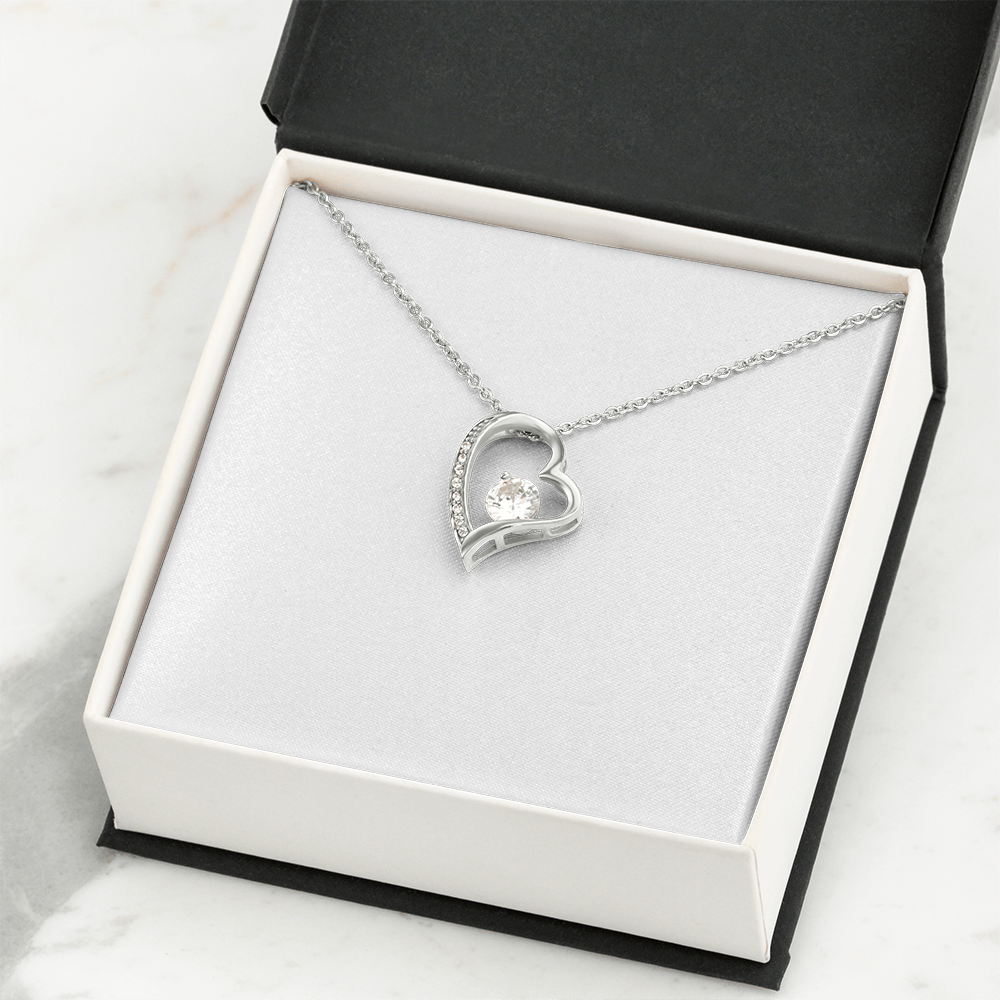 Forever Love Necklace with a Luxury  Box - Gift For Anniversary, Birthday, Christmas or Valentine Day