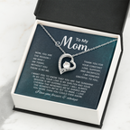 To My Mom Necklace Gifts - Gift for Mom from Son - Mother's Day Gift for Mom