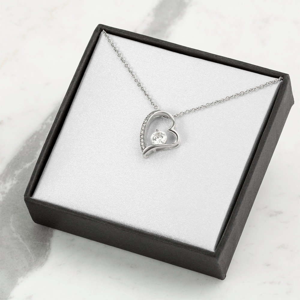 Forever Love Necklace with a Luxury  Box - Gift For Anniversary, Birthday, Christmas or Valentine Day
