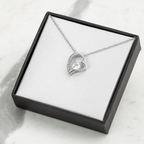 Forever Love Necklace with a Luxury  Box - Gift For Anniversary, Birthday, Christmas or Valentine Day