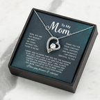 To My Mom Necklace Gifts - Gift for Mom from Son - Mother's Day Gift for Mom