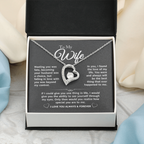 To My Wife - Gift Necklace For Wife - Meeting You Was Fate