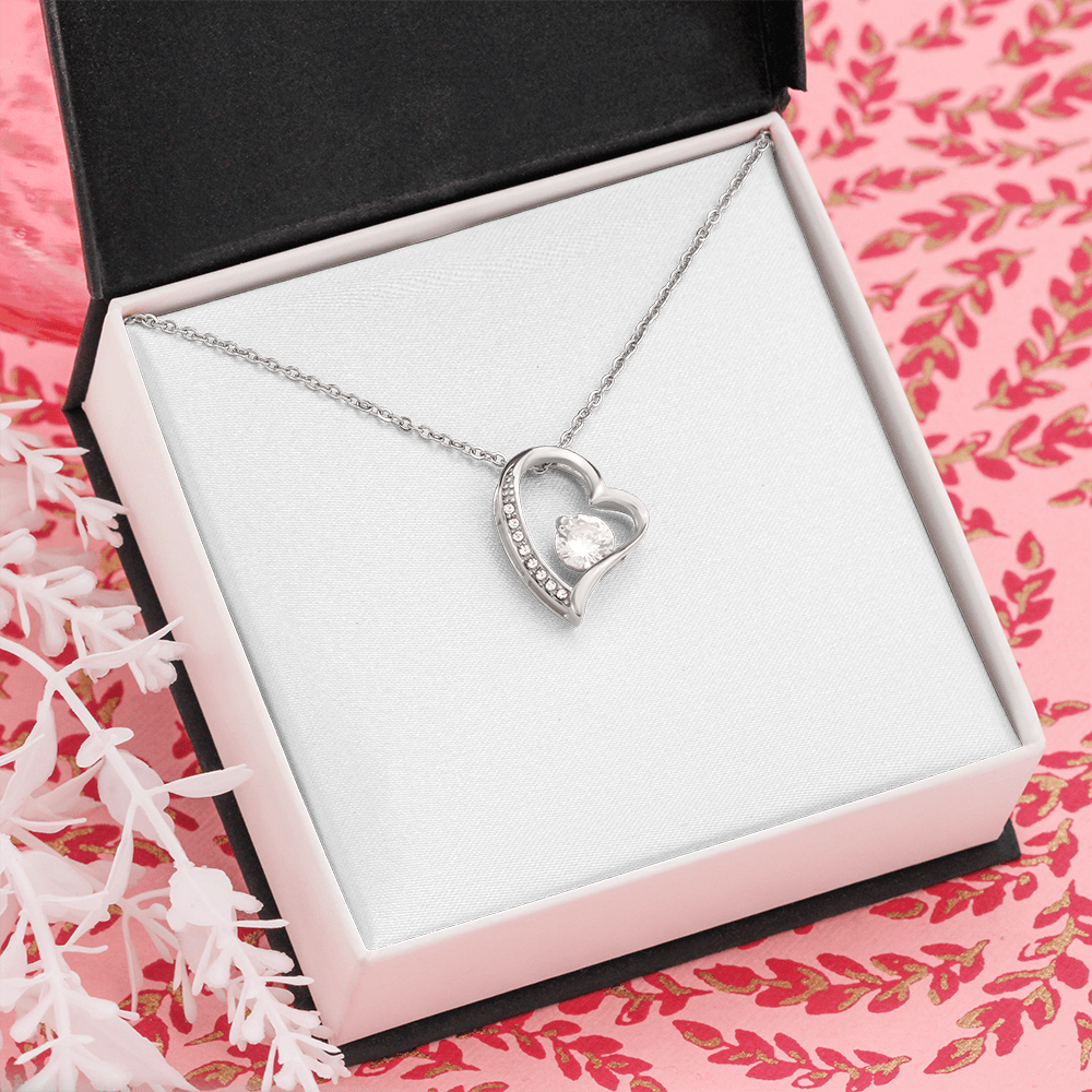 Forever Love Necklace with a Luxury  Box - Gift For Anniversary, Birthday, Christmas or Valentine Day