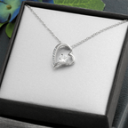 Forever Love Necklace with a Luxury  Box - Gift For Anniversary, Birthday, Christmas or Valentine Day