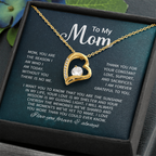 To My Mom Necklace Gifts - Gift for Mom from Son - Mother's Day Gift for Mom